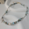 Naszyjnik choker LAZUROWA GŁĘBIA - obrazek 5