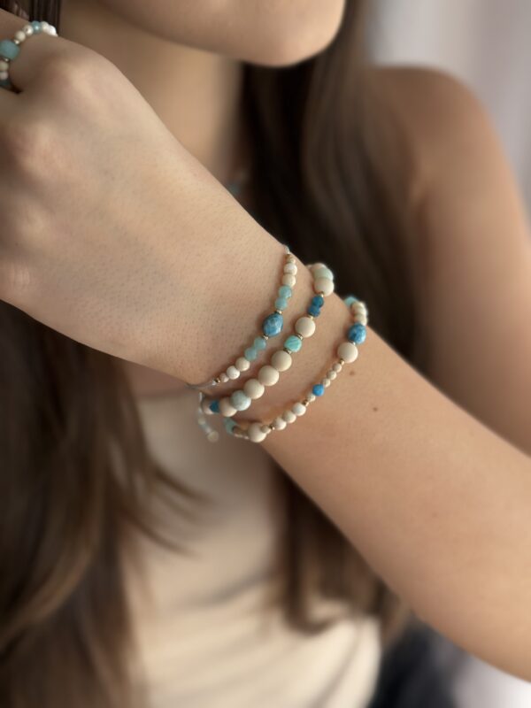 Bransoletka na gumce SOLE BLU - obrazek 3