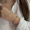 Bransoletka na gumce LILA MOON - obrazek 2