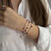 Bransoletka na gumce LILA MOON - obrazek 3
