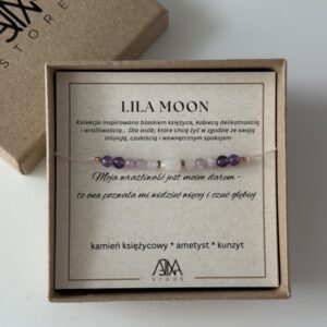 Bransoletka na nici LILA MOON