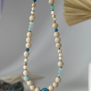 Naszyjnik choker SOLE BLU
