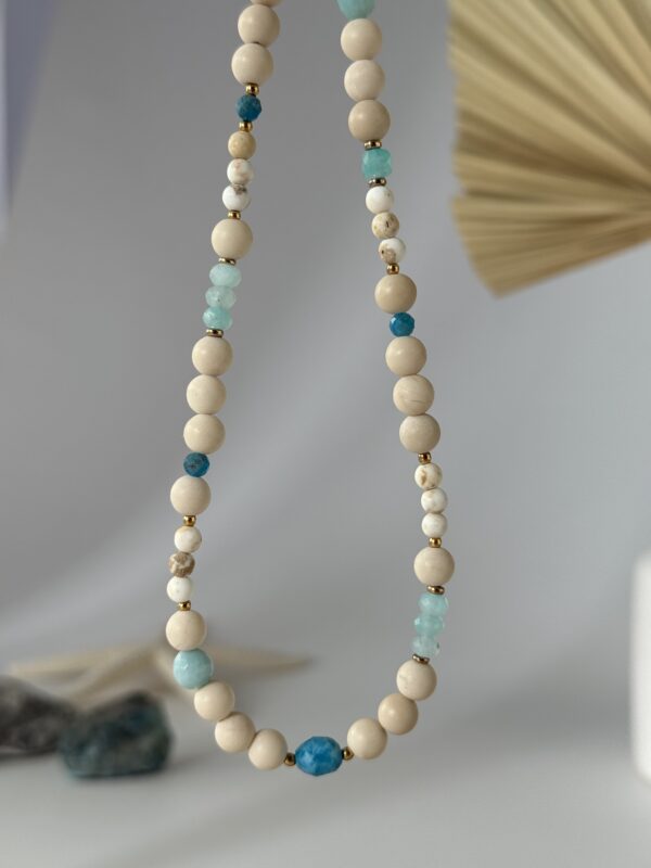 Naszyjnik choker SOLE BLU
