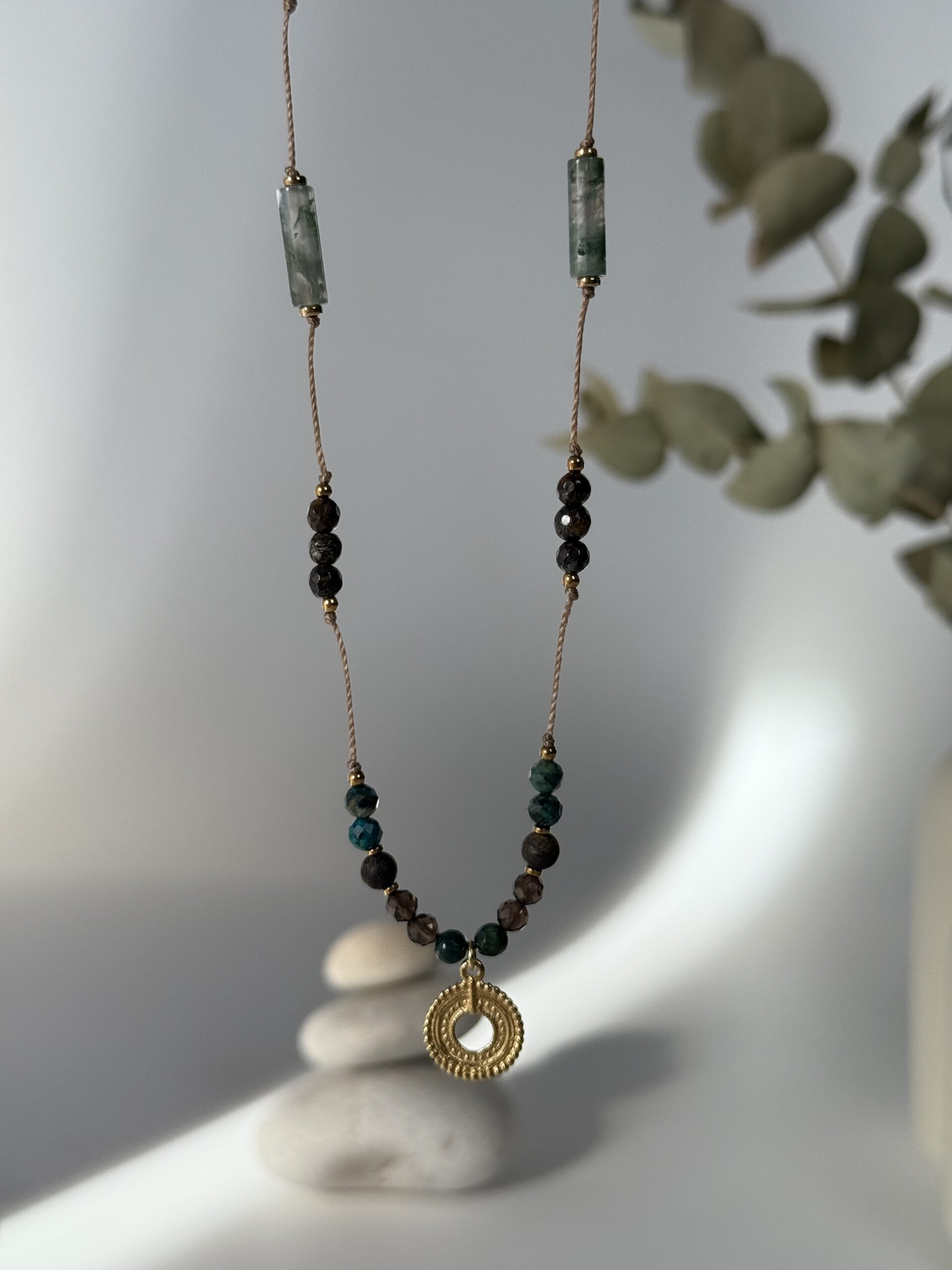 Naszyjnik na nici żywioł ZIEMI - obrazek 2