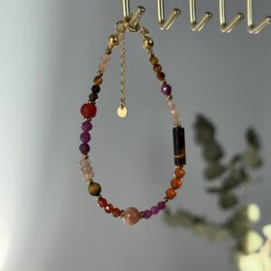 Bransoletka z klasycznym zapięciem żywioł OGNIA