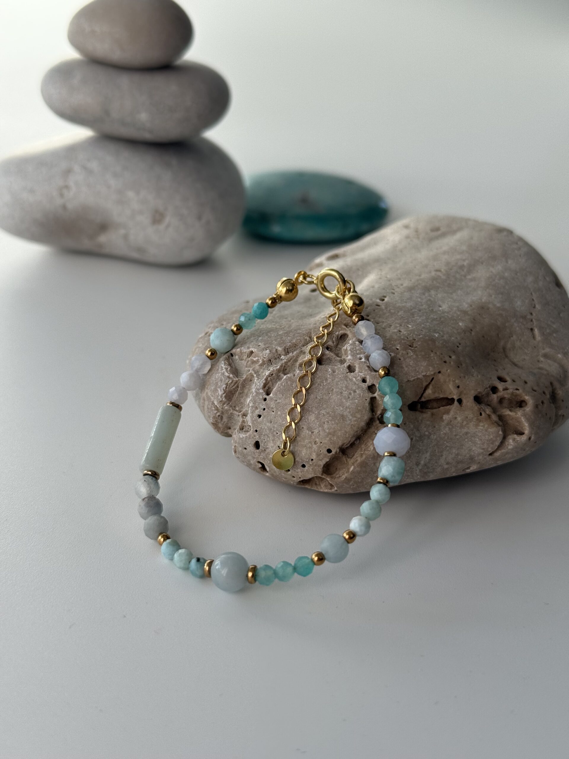 Bransoletka z klasycznym zapięciem żywioł WODY