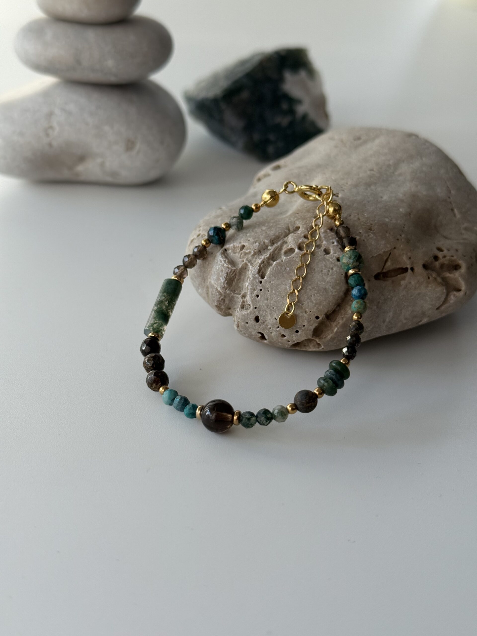 Bransoletka z klasycznym zapięciem żywioł ZIEMI - obrazek 2