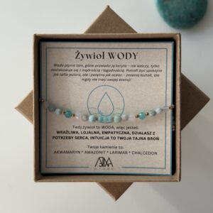 Bransoletka na nici żywioł WODY