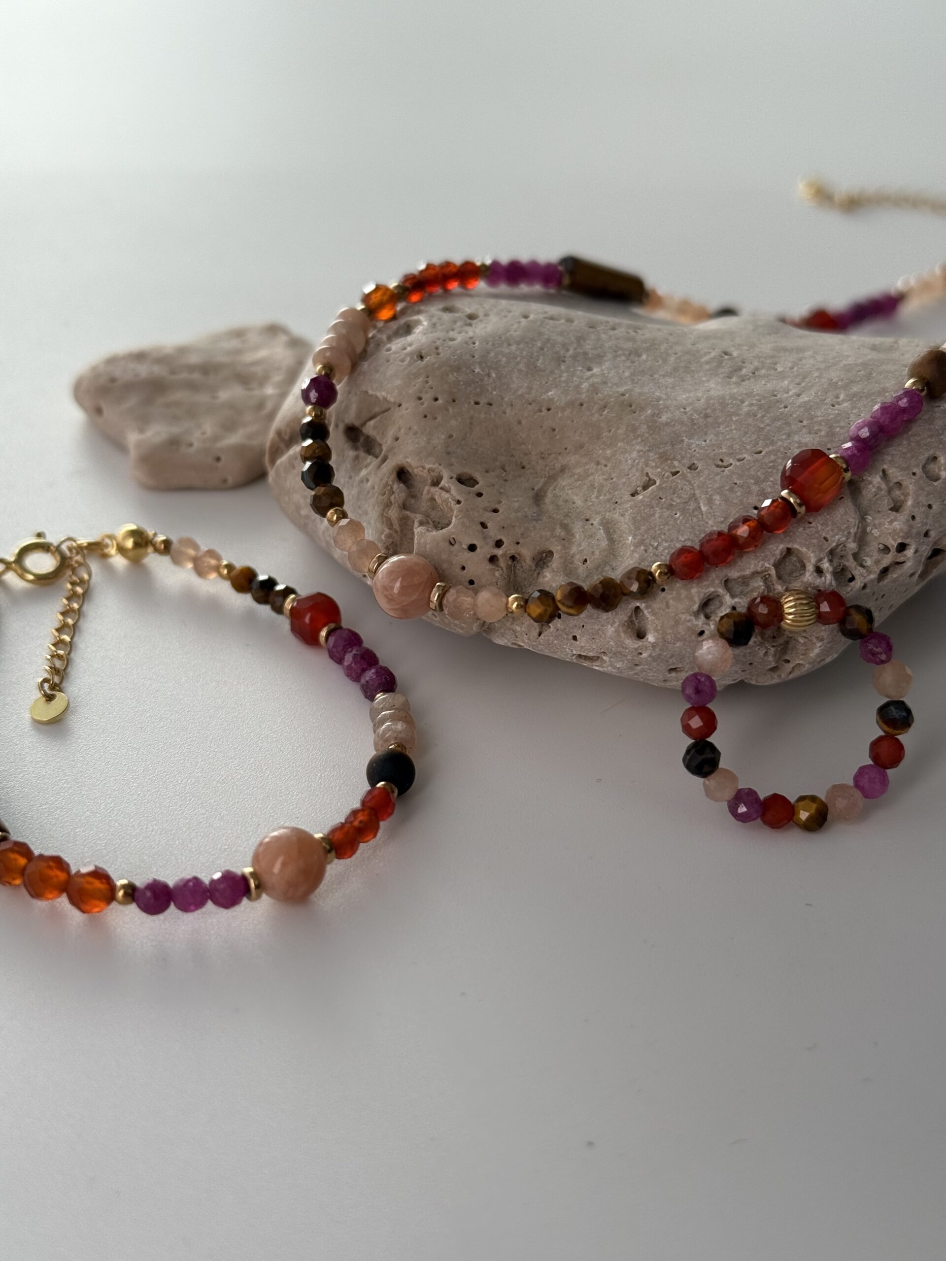 Pierścionek na gumce żywioł OGNIA - obrazek 2