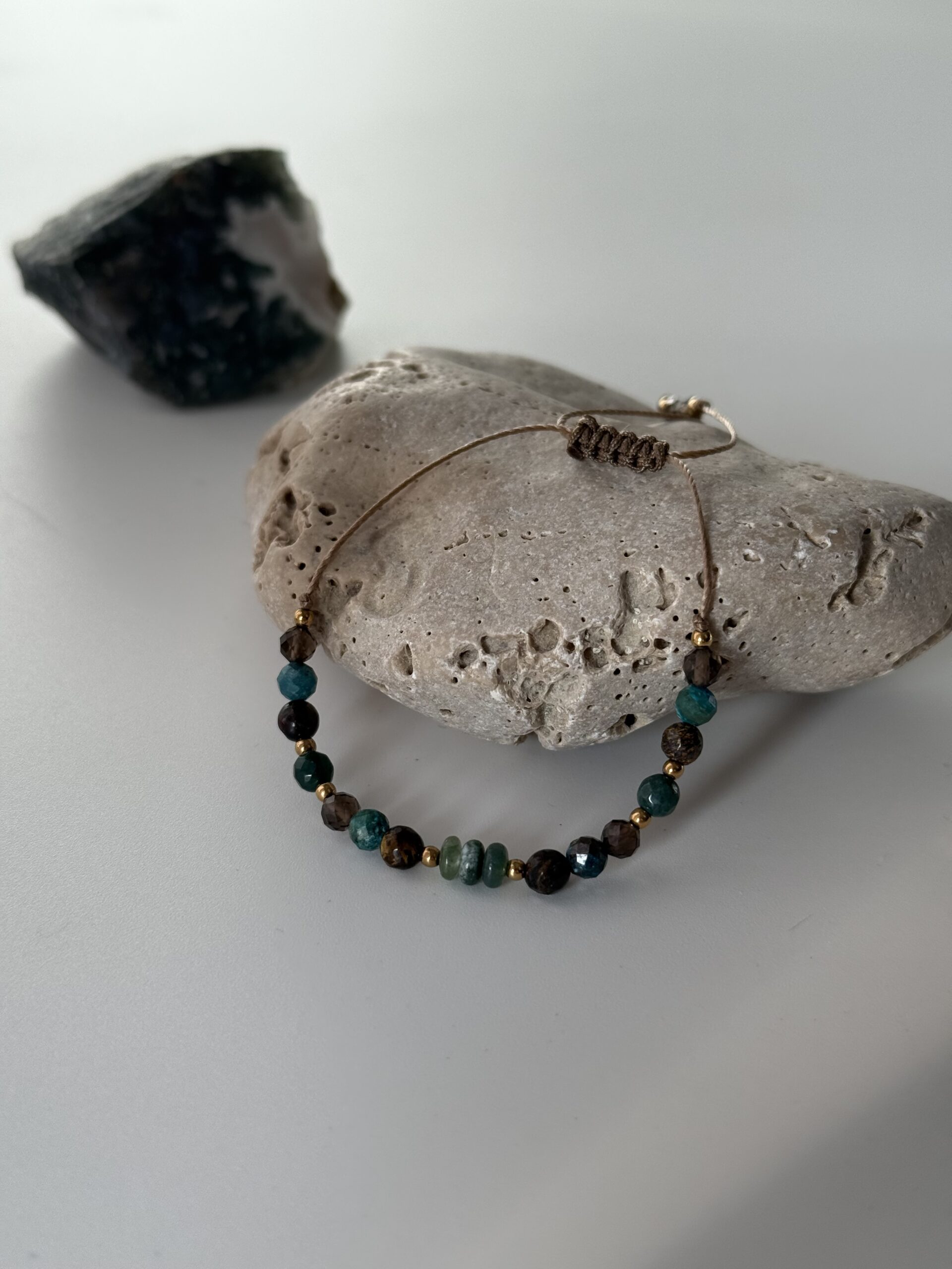 Bransoletka na nici żywioł ZIEMI - obrazek 2