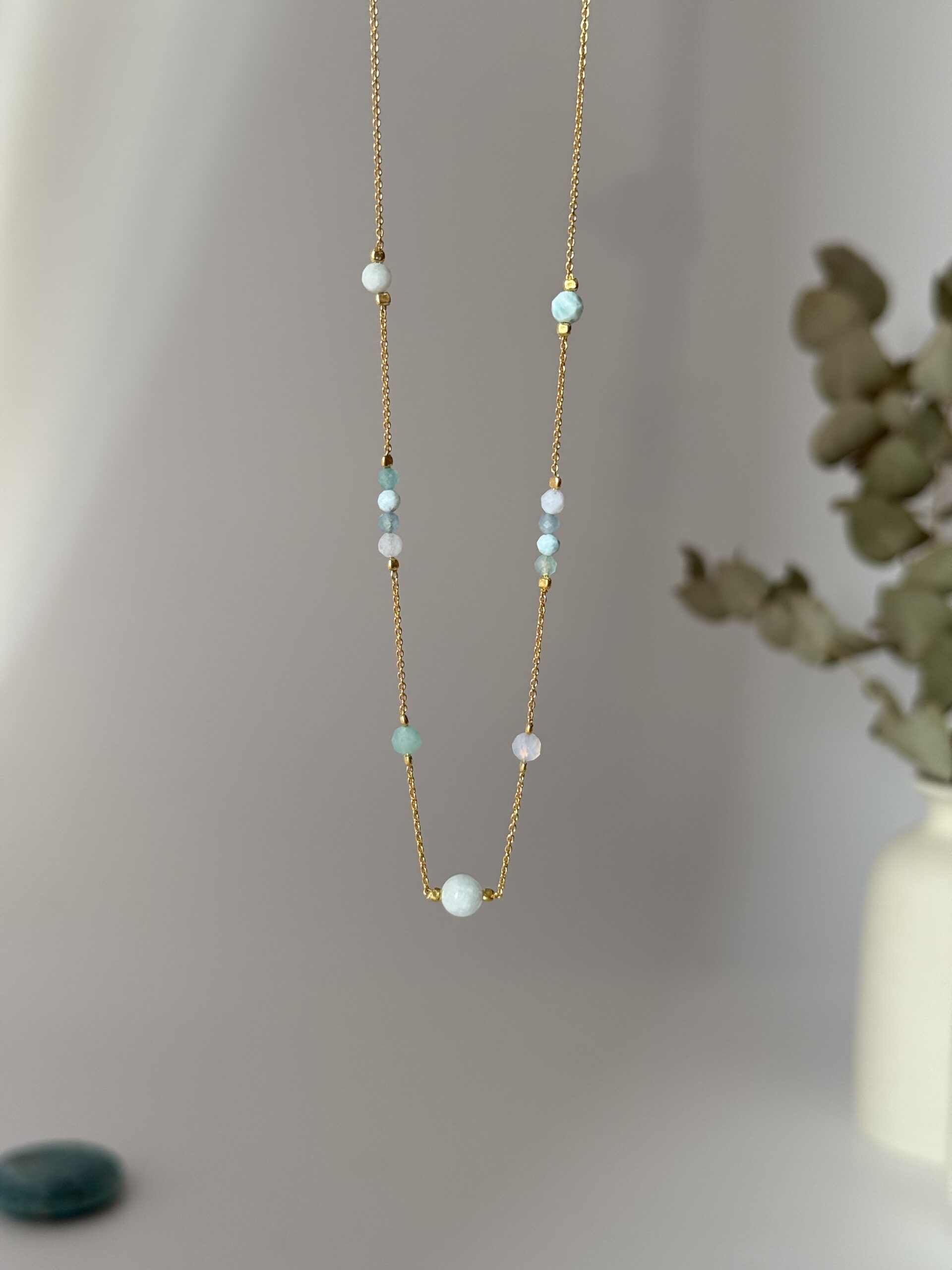 Naszyjnik łańcuszek żywioł WODY - obrazek 2