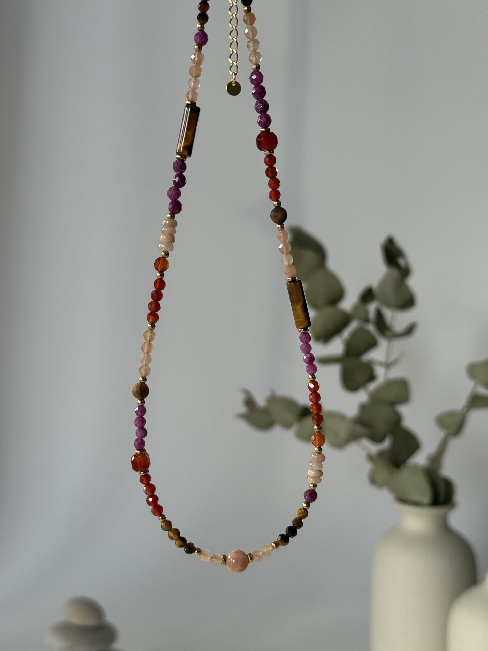 Naszyjnik choker żywioł OGNIA