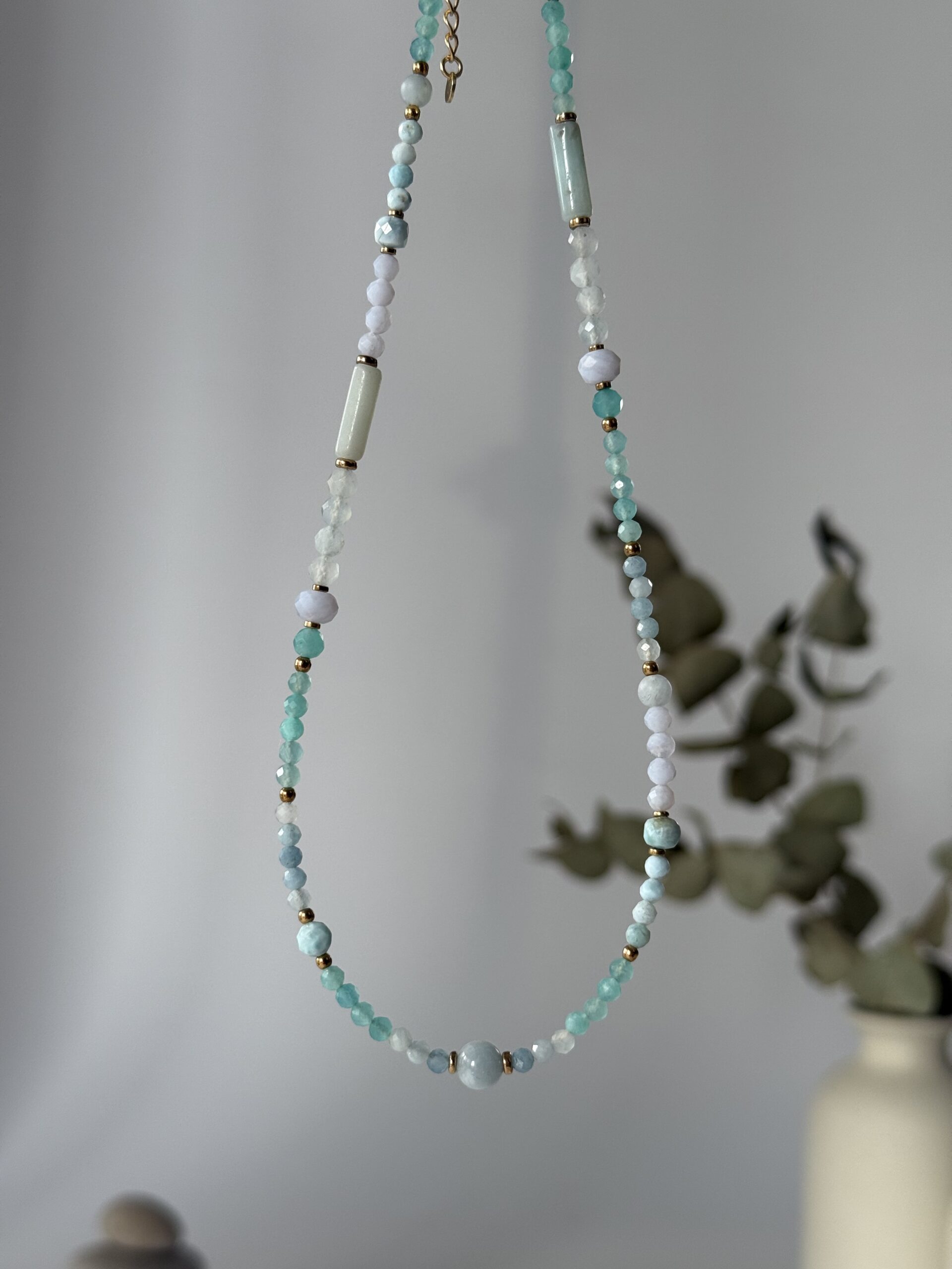 Naszyjnik choker żywioł WODY