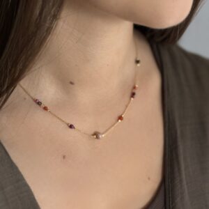 Naszyjnik łańcuszek żywioł OGNIA