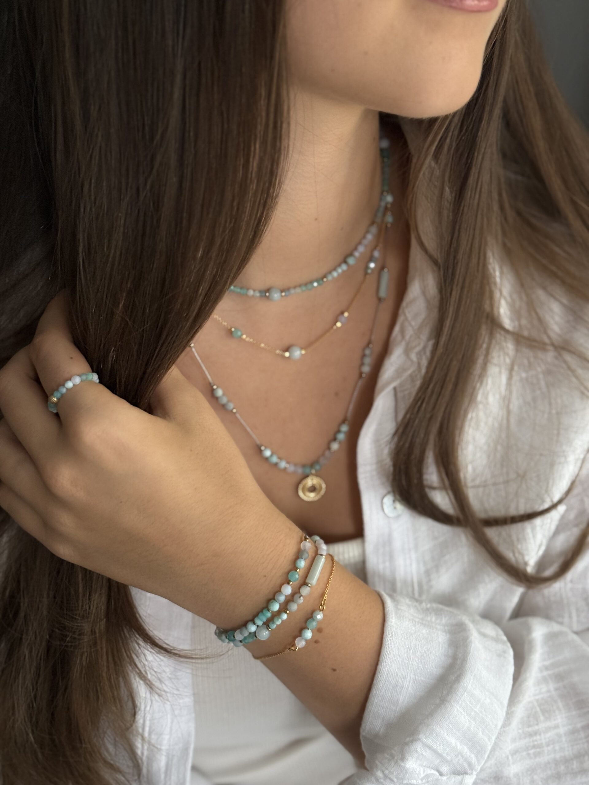 Bransoletka z klasycznym zapięciem żywioł WODY - obrazek 2