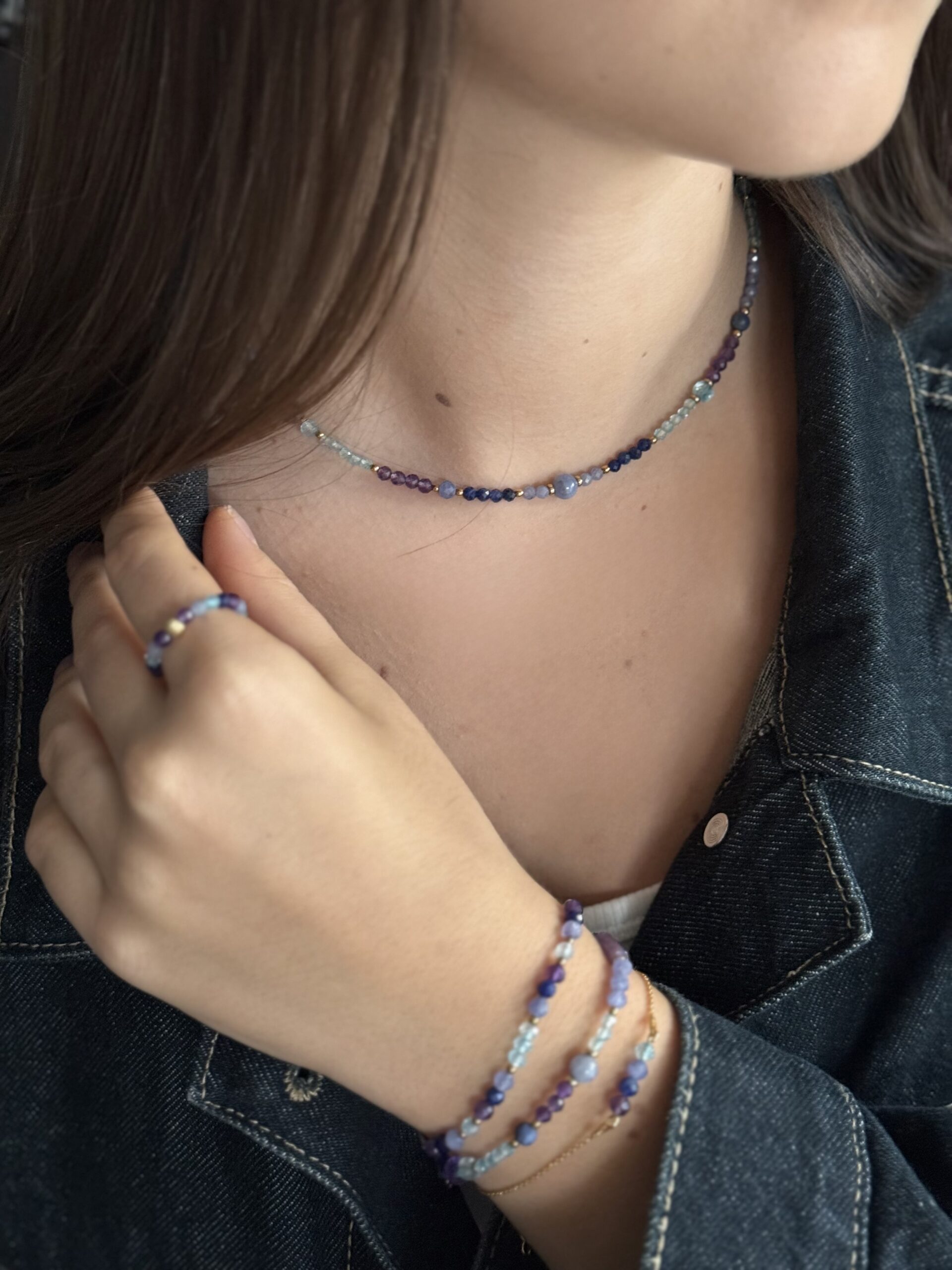 Naszyjnik choker żywioł POWIETRZA - obrazek 3