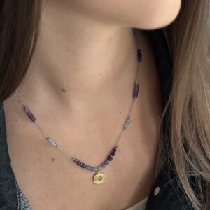 Naszyjnik na nici żywioł POWIETRZA