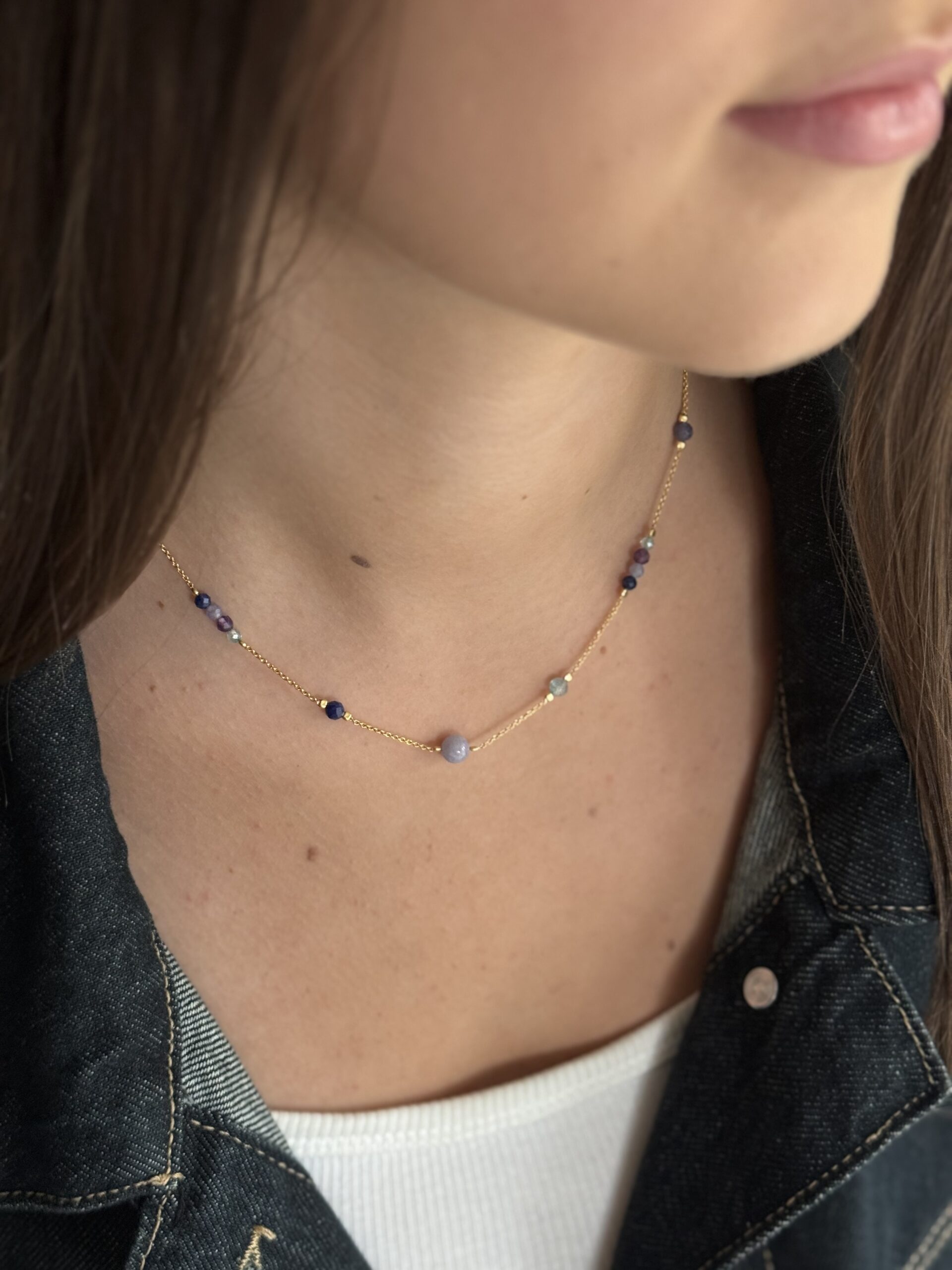 Naszyjnik łańcuszek żywioł POWIETRZA