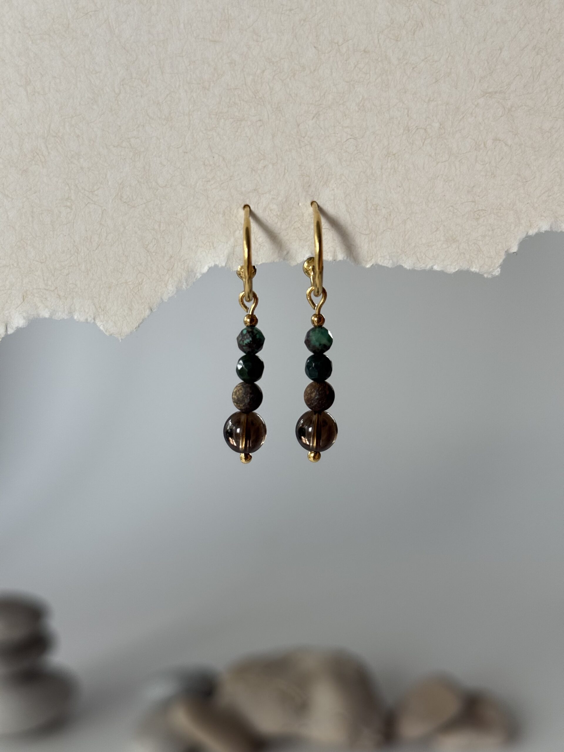 Kolczyki żywioł ZIEMI