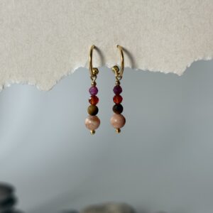 Kolczyki żywioł OGNIA