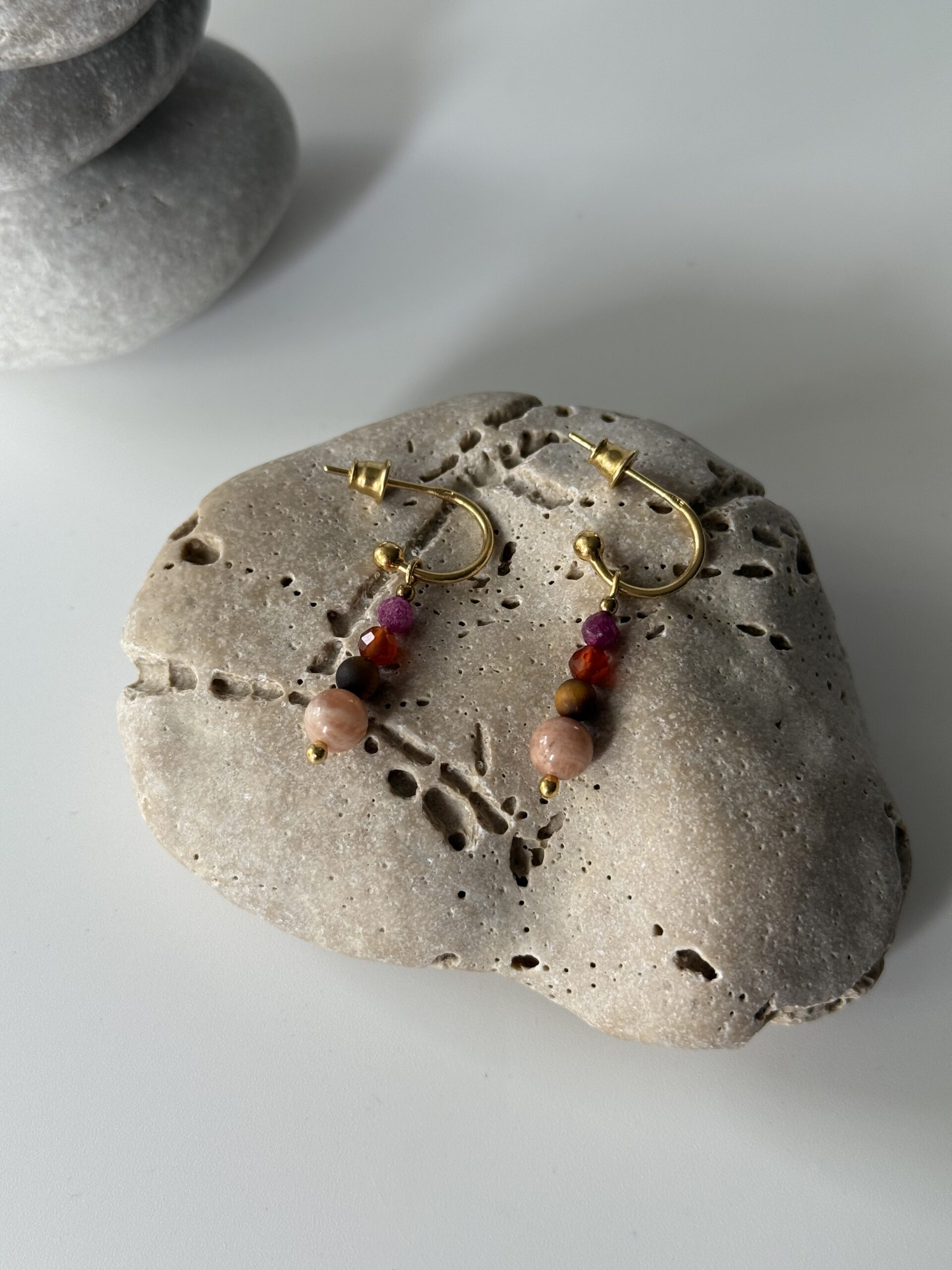 Kolczyki żywioł OGNIA - obrazek 2