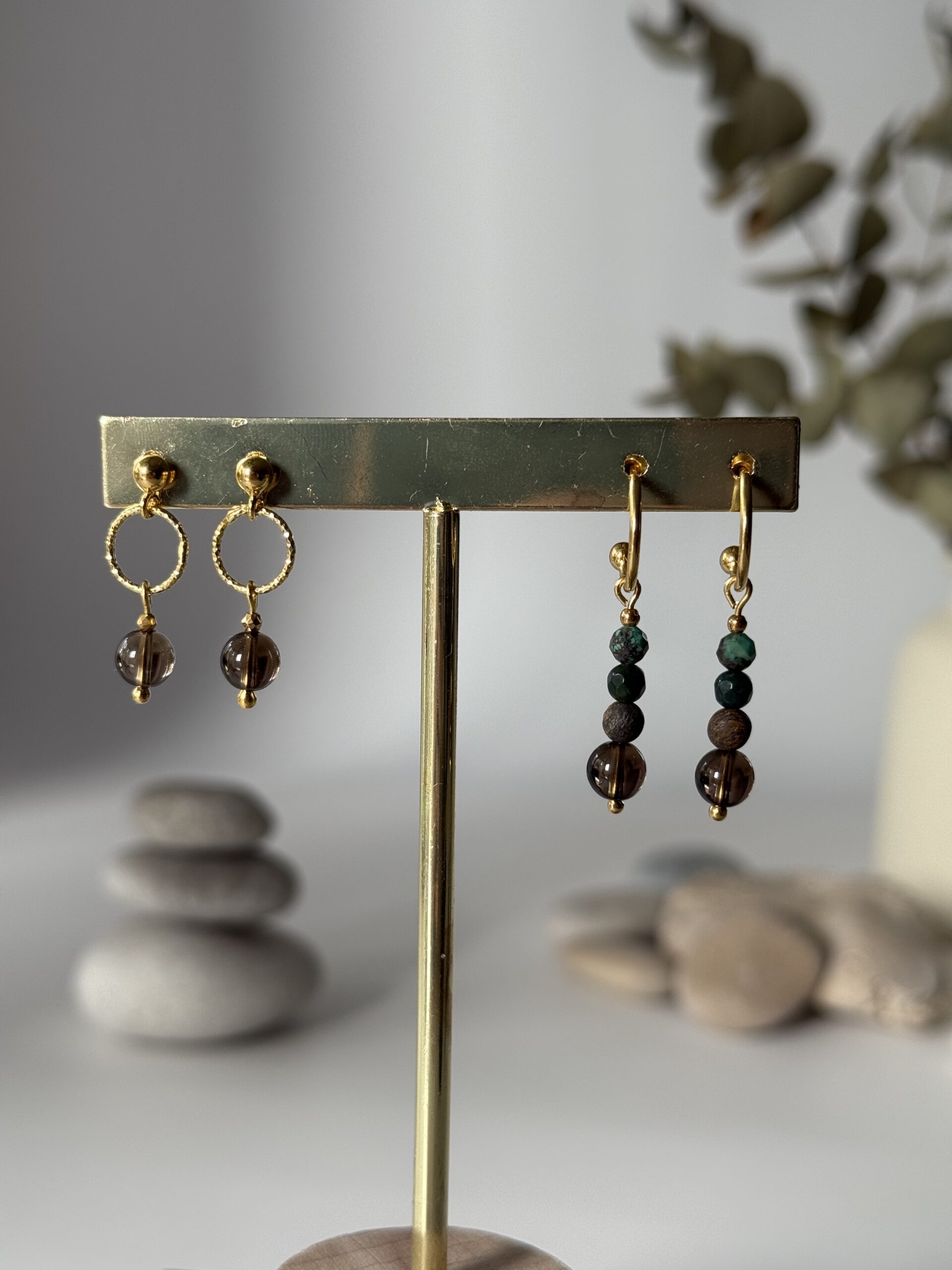 Kolczyki żywioł ZIEMI - obrazek 3