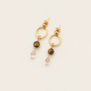 Kolczyki ŻÓŁTA ASERTYWNOŚĆ