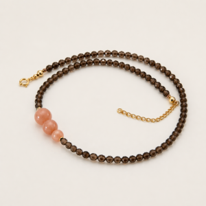 Naszyjnik choker POMARAŃCZOWA KREATYWNOŚĆ No.02