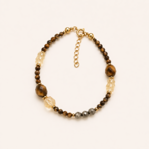 Bransoletka z klasycznym zapięciem ŻÓŁTA ASERTYWNOŚĆ