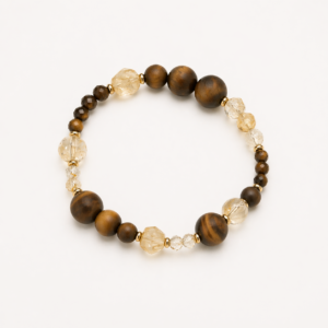 Bransoletka na gumce ŻÓŁTA ASERTYWNOŚĆ No.02