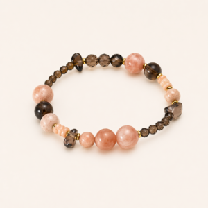 Bransoletka na gumce POMARAŃCZOWA KREATYWNOŚĆ No.02