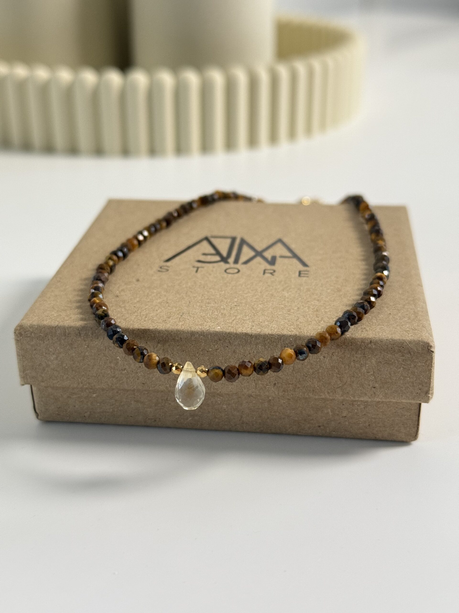 Naszyjnik choker ŻÓŁTA ASERTYWNOŚĆ wersja 2 - obrazek 4