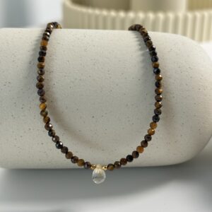 Naszyjnik choker ŻÓŁTA ASERTYWNOŚĆ wersja 2