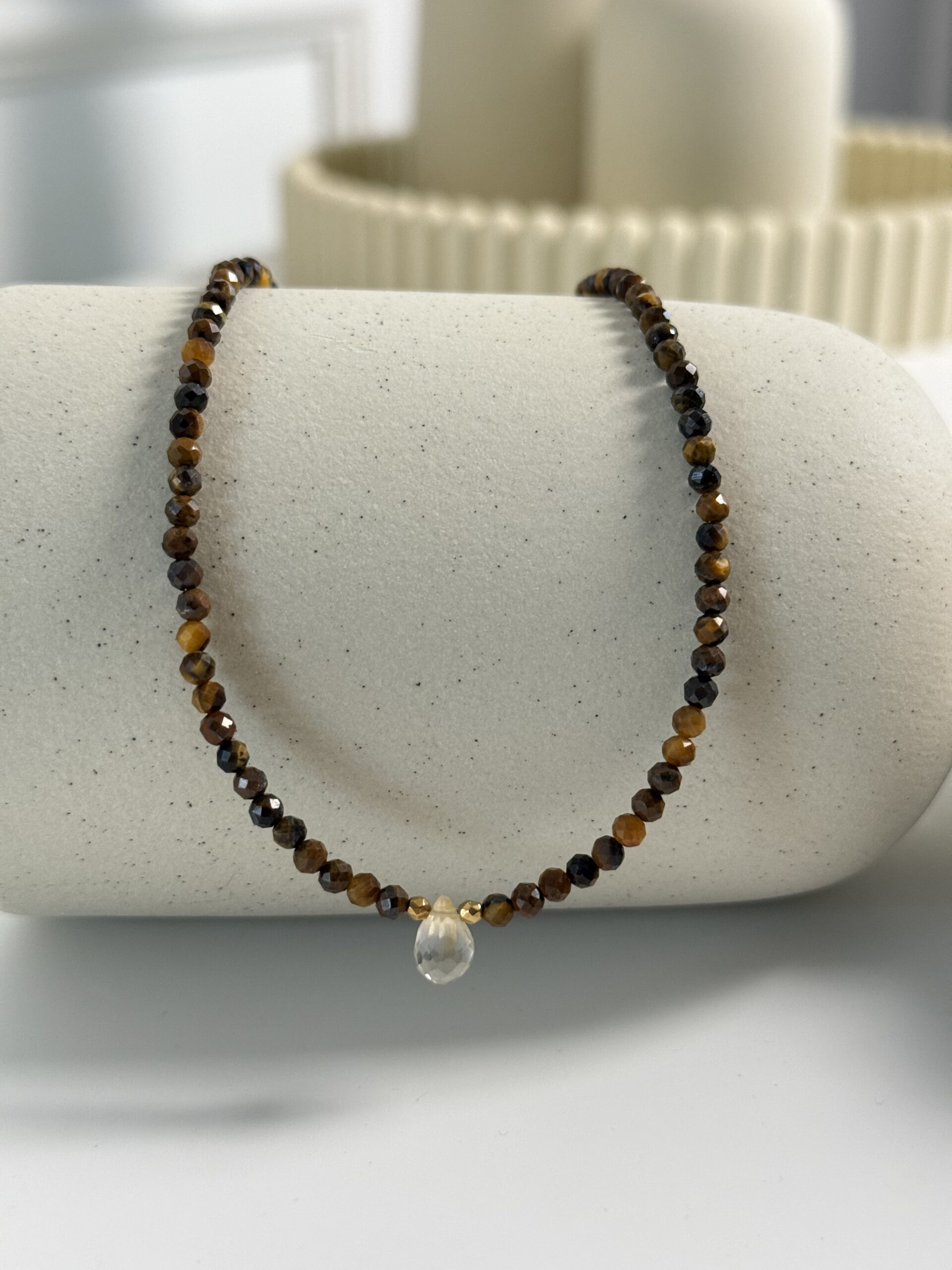 Naszyjnik choker ŻÓŁTA ASERTYWNOŚĆ wersja 2