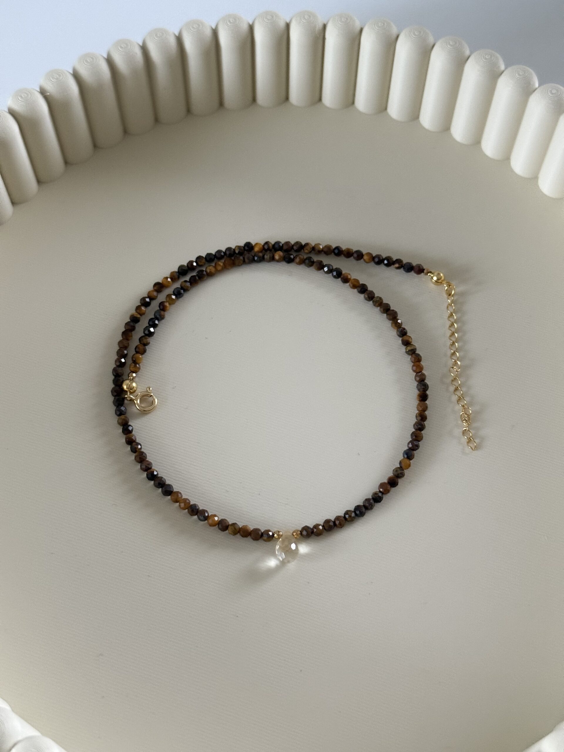 Naszyjnik choker ŻÓŁTA ASERTYWNOŚĆ wersja 2 - obrazek 3