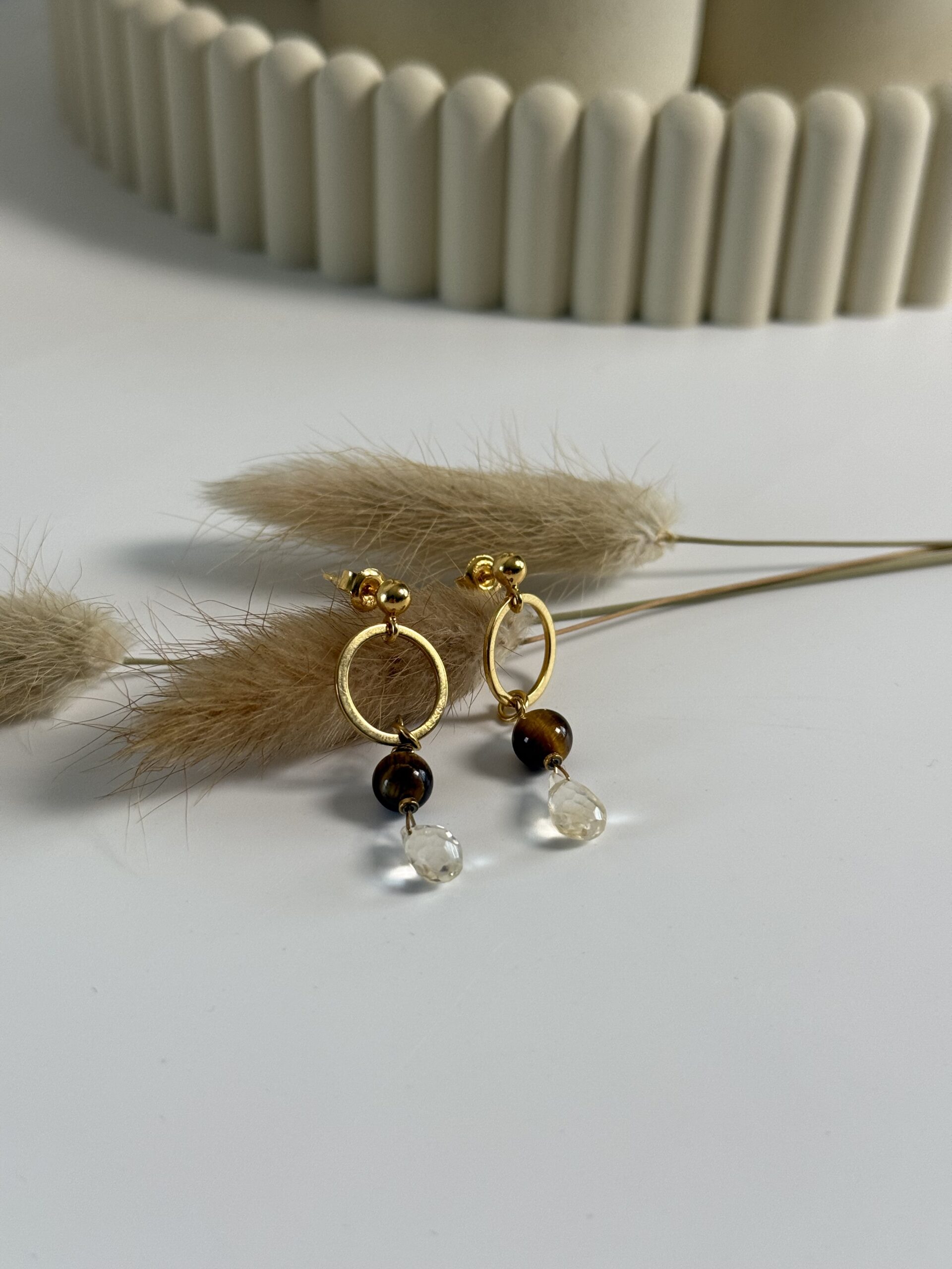 Kolczyki ŻÓŁTA ASERTYWNOŚĆ