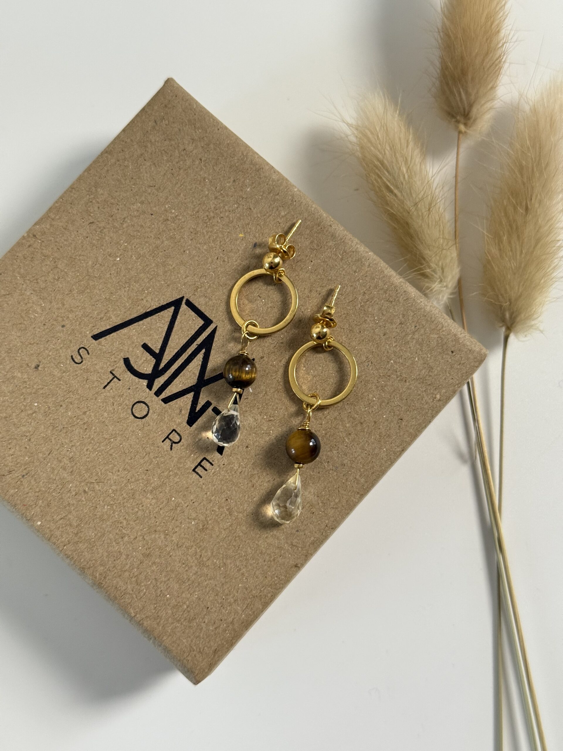 Kolczyki ŻÓŁTA ASERTYWNOŚĆ - obrazek 3