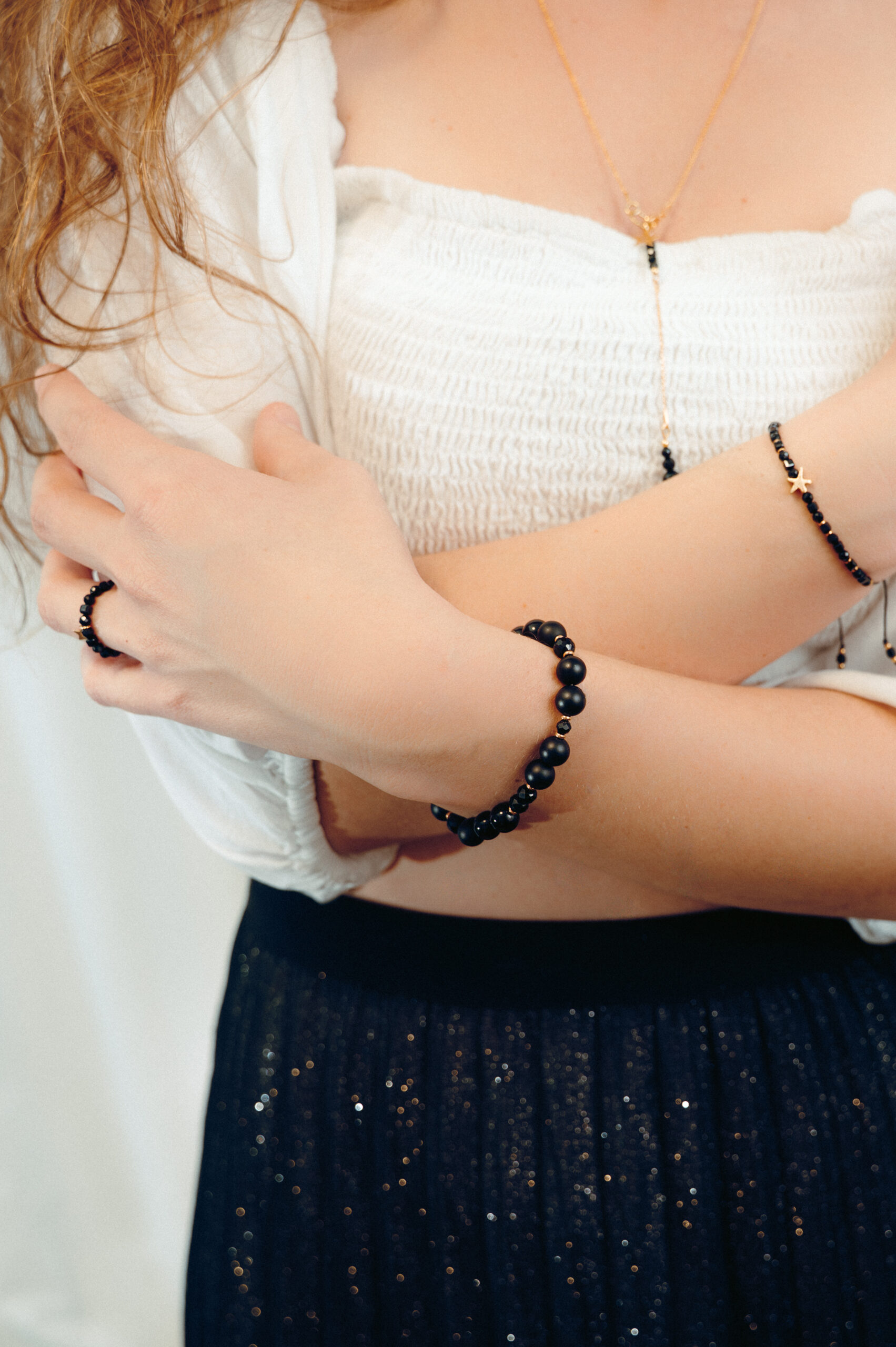 Bransoletka na gumce COSMIC GLOW - obrazek 2