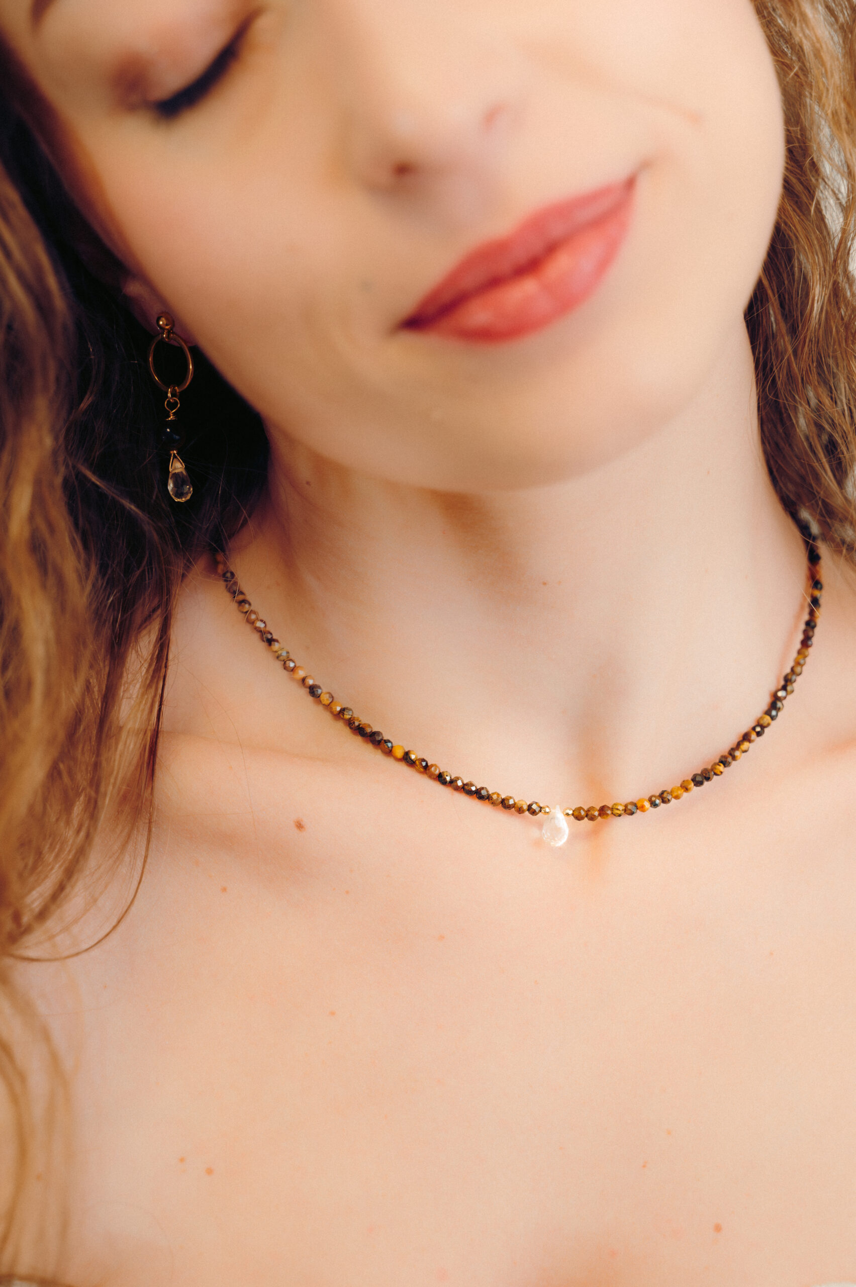 Naszyjnik choker ŻÓŁTA ASERTYWNOŚĆ wersja 2 - obrazek 2