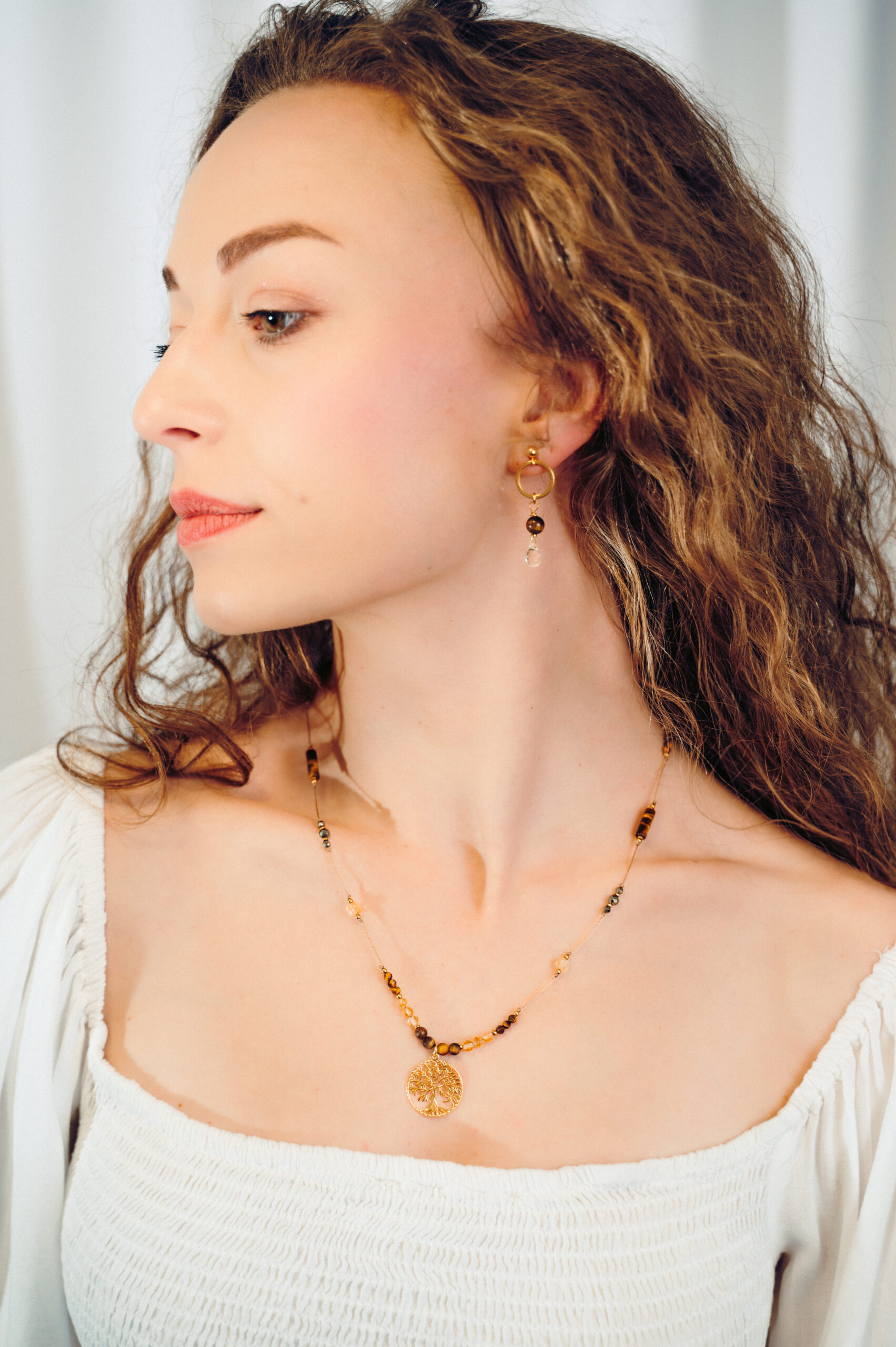 Kolczyki ŻÓŁTA ASERTYWNOŚĆ - obrazek 2