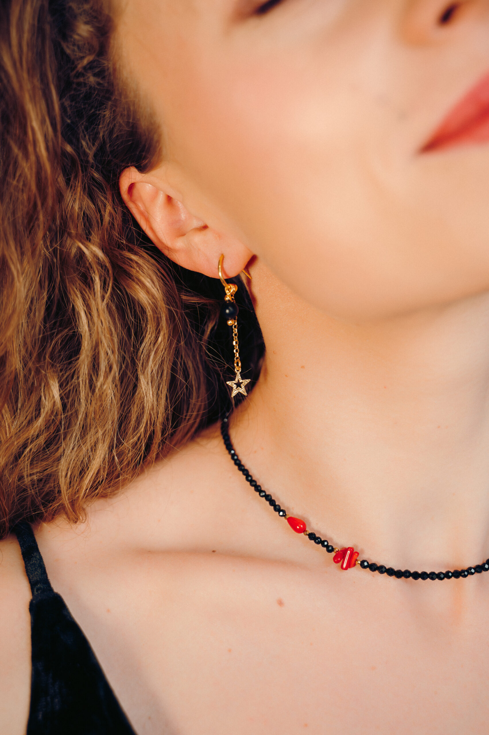 Naszyjnik choker COSMIC GLOW - obrazek 4