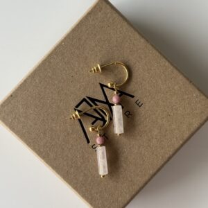 Kolczyki RÓŻOWA WIĘŹ No.01