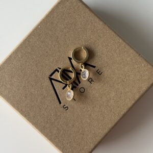 Kolczyki RÓŻOWA WIĘŹ No.02 kwarc różowy